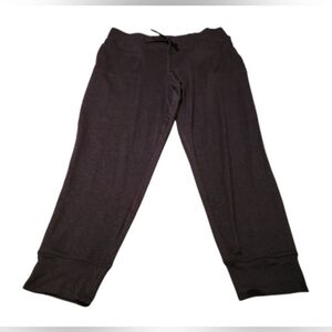 Women's XL Lole Relaxed Fit Lounge Black Jogger Pants